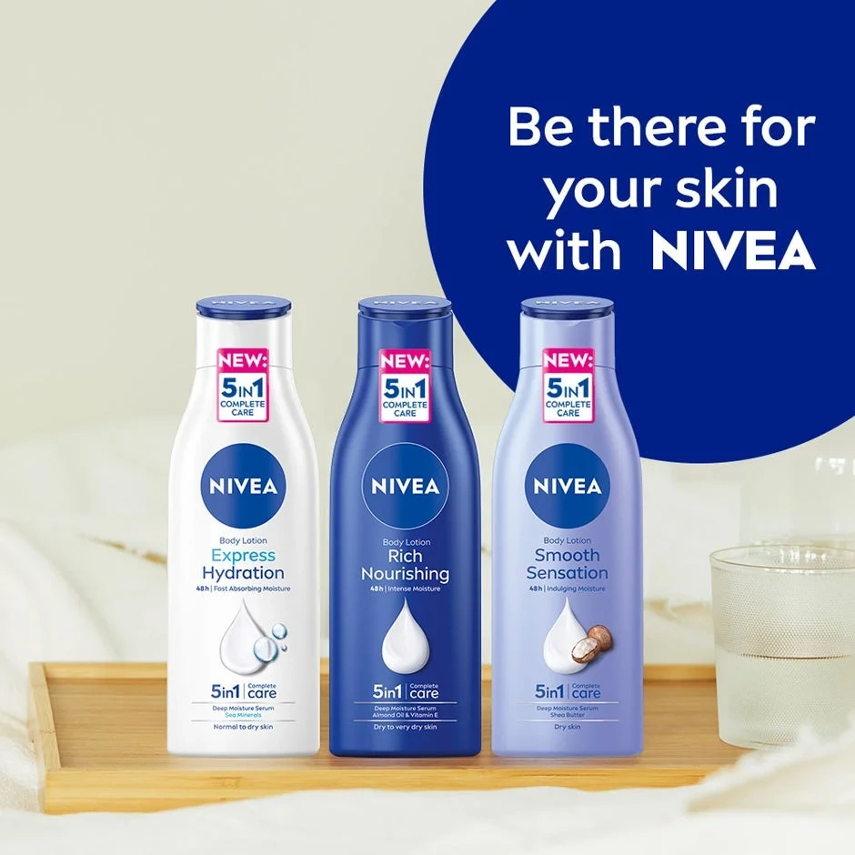 Nivea Smooth Caring Body Lotion 250ml