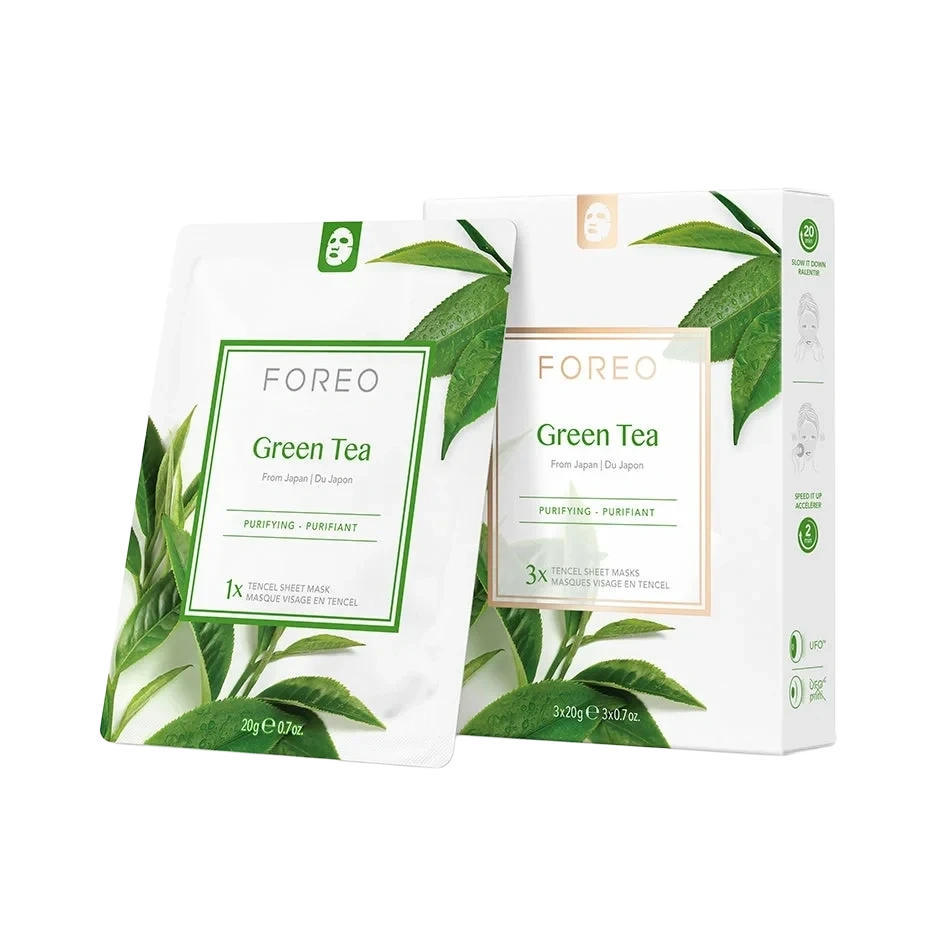 FOREO Farm To Face Green Tea x 3