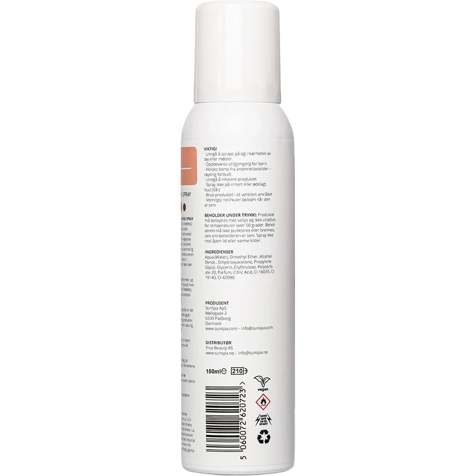 Sunspa Hedda Skoug Spray On No Blend