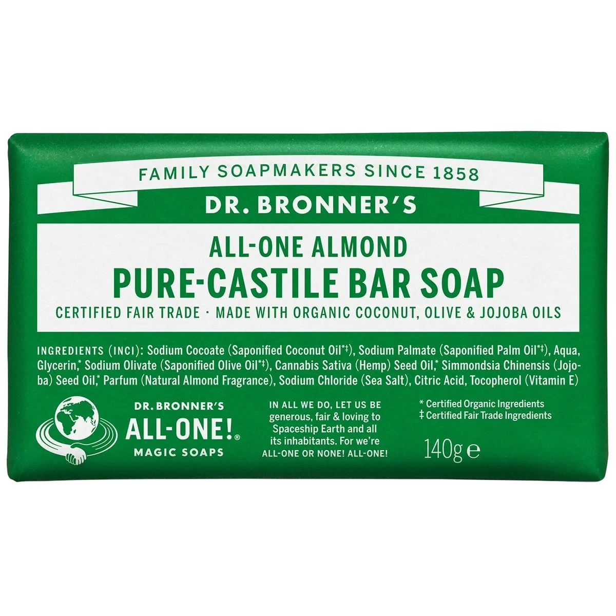 Dr. Bronner's Bar Soap