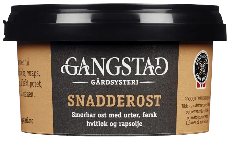 Snadderost 170g Gangstad