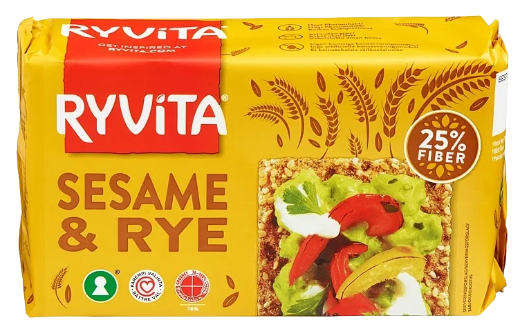 Sesam & Rye Knäckebröd