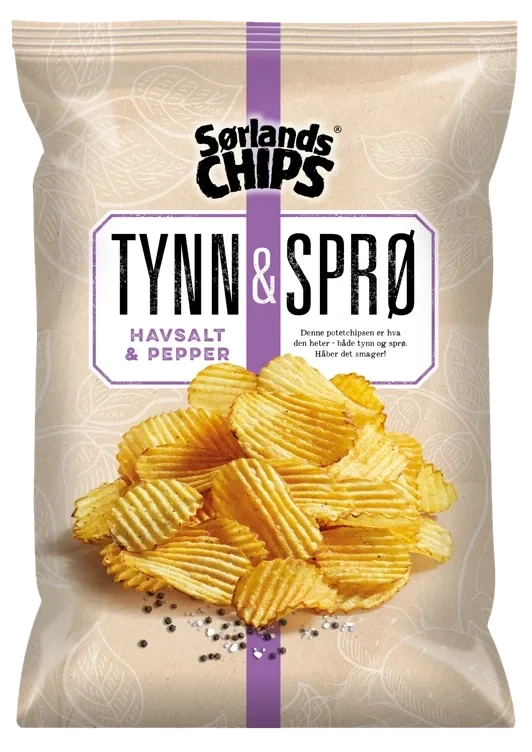 Tynn&Sprø Rifla Havsalt&Pepper