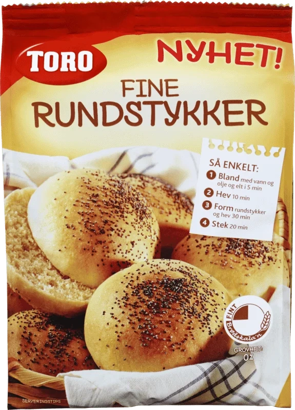 Toro Fine Rundstykker 576g