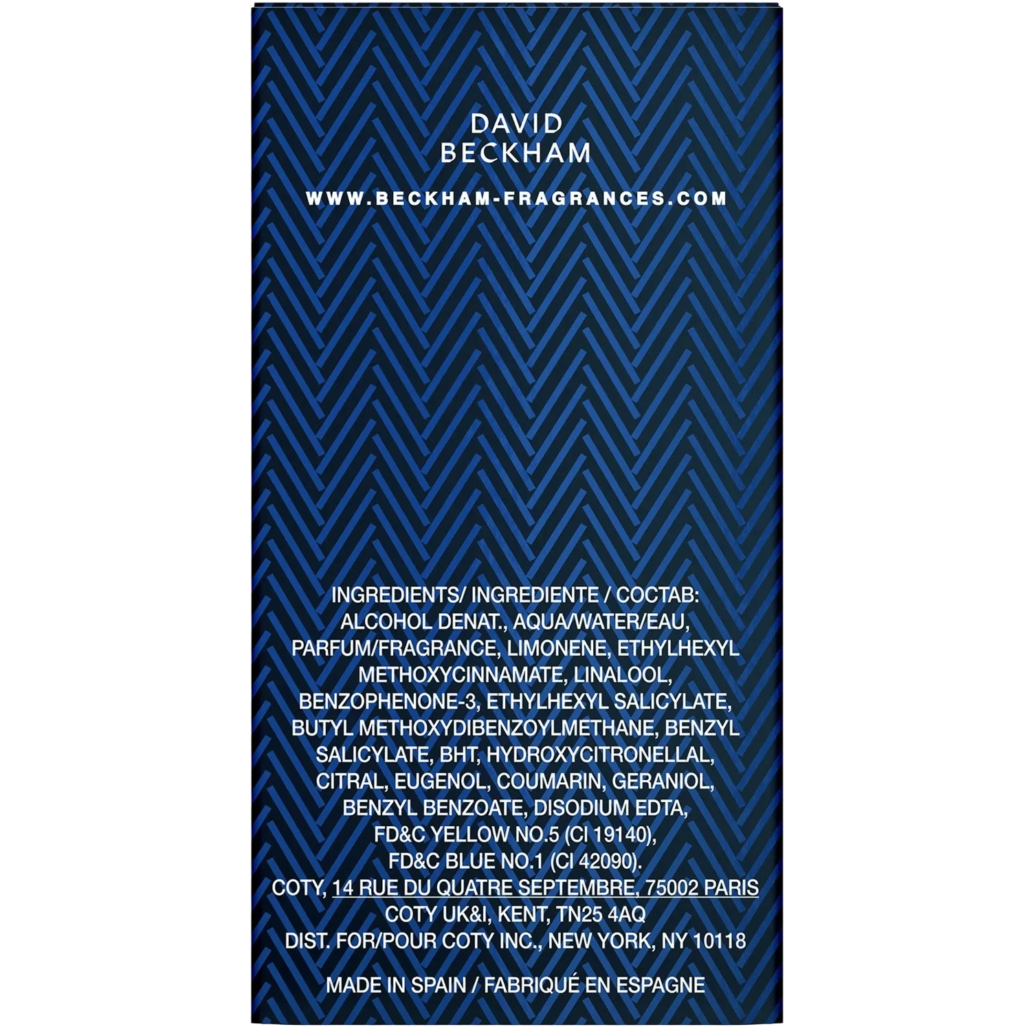 David Beckham Classic Blue EdT 50 ml