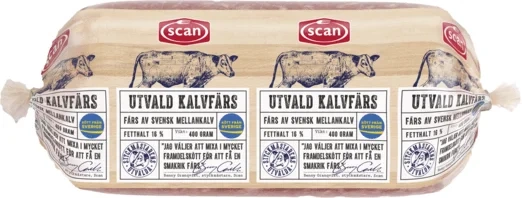 Kalvfärs rulle
