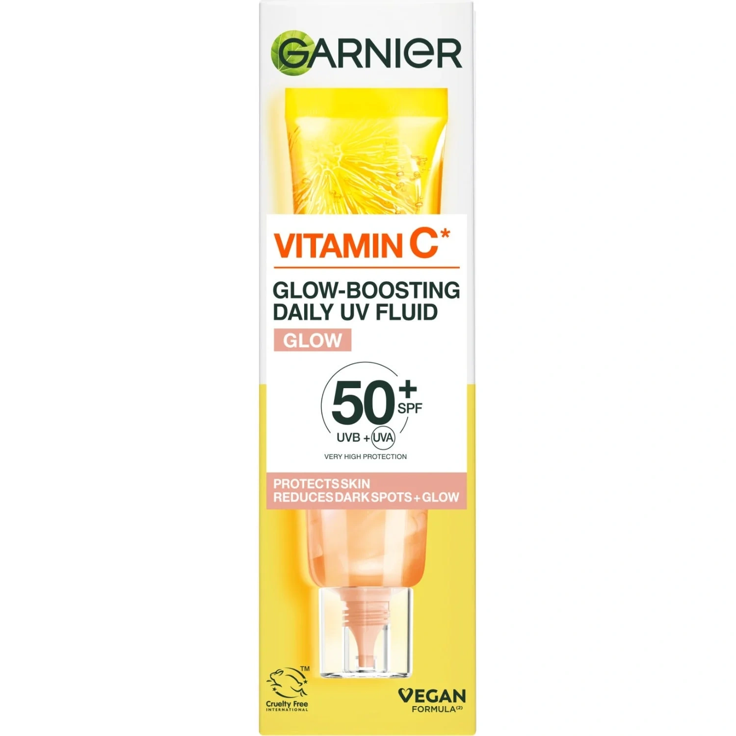 Garnier Vitamin C* Glow-Boosting Daily UV Fluid SPF50+ 40 ml