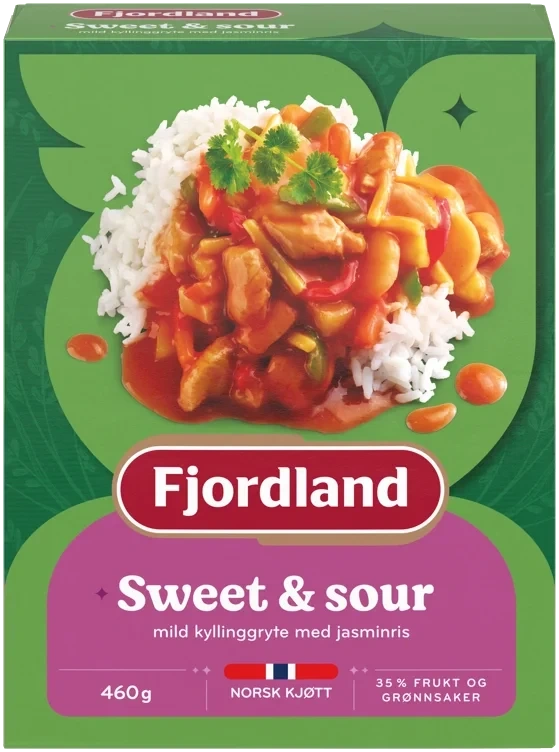 Fjordland sweet & sour   460g
