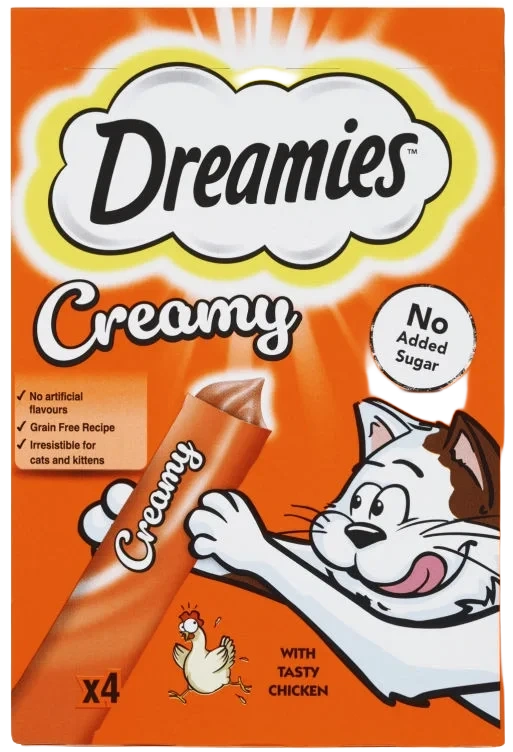 Dreamies Creamy Chicken 40g
