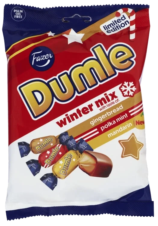 Dumle Winter Mix 180g Fazer