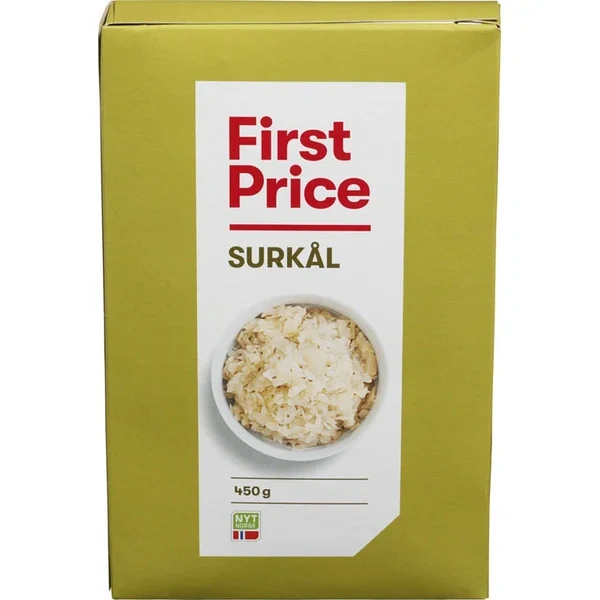 Surkål 450g First Price