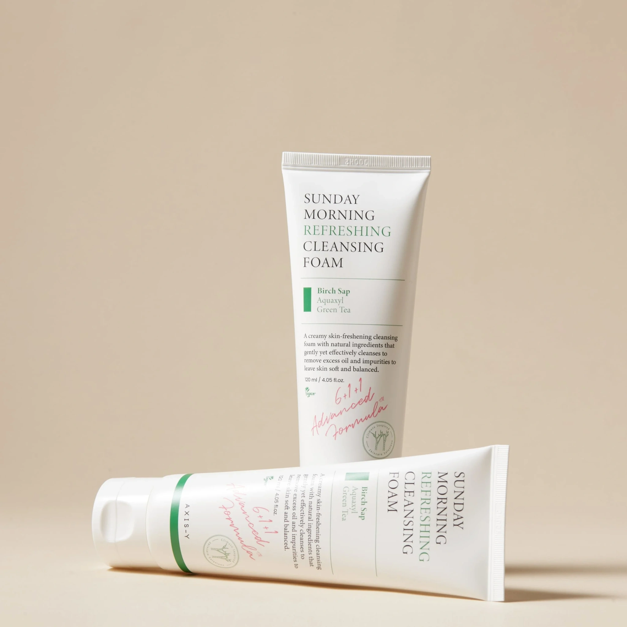 Axis-Y Sunday Morning Refreshing Cleansing Foam, 120 ml