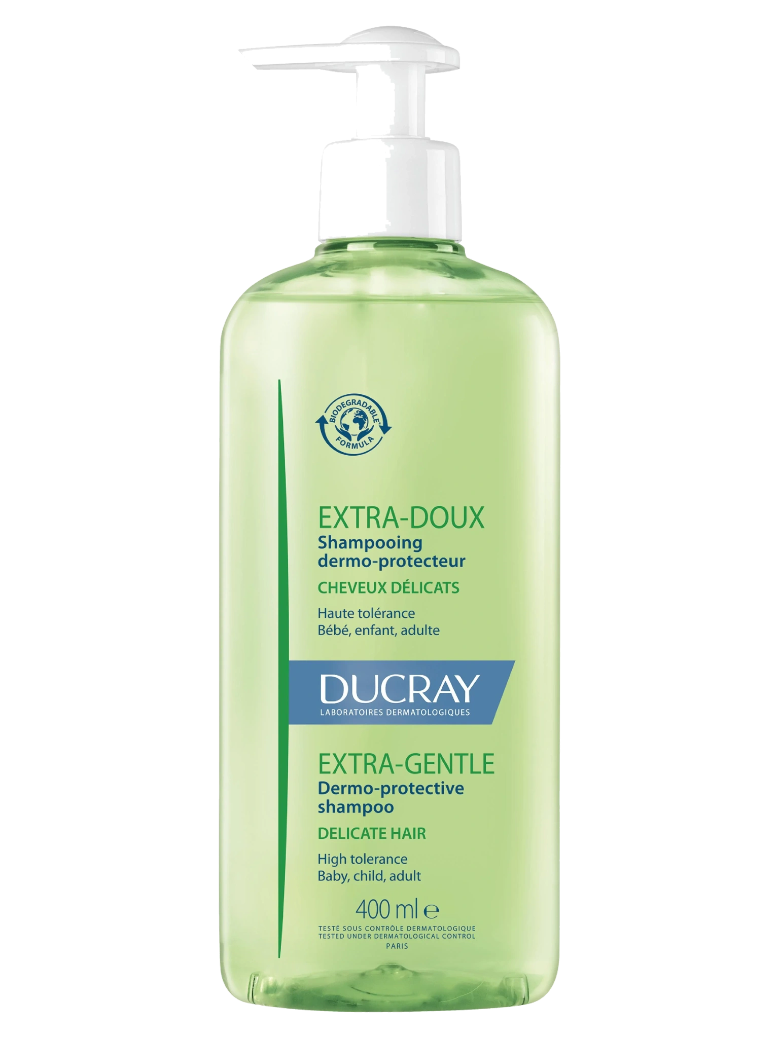 Ducray Extra Gentle Shampoo, 400 ml