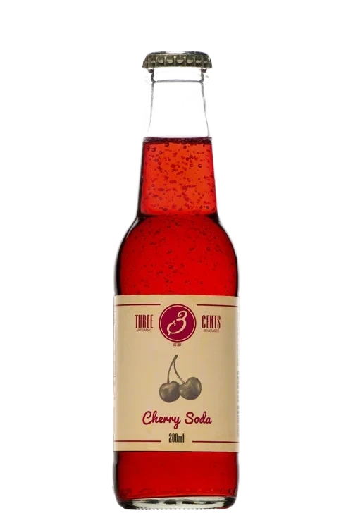 Three cents cherry soda 24x20cl
