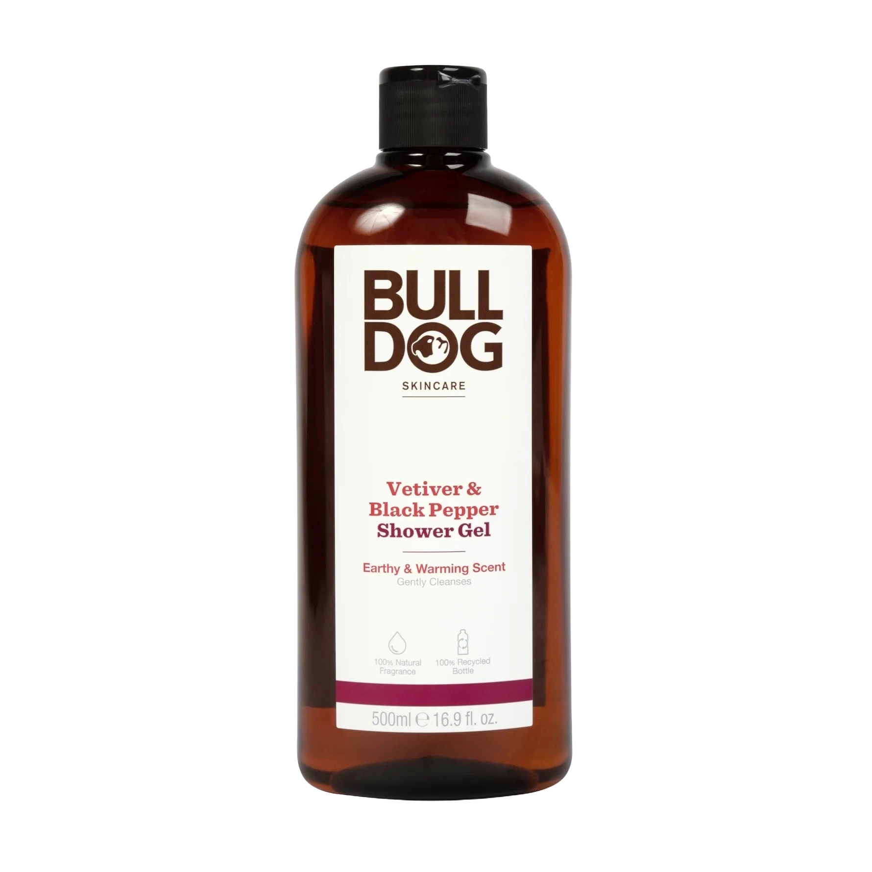 Bulldog Black Pepper & Vetiver Shower Gel 500 ml