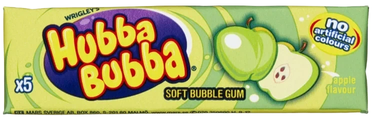 Hubba Bubba Eple 35g