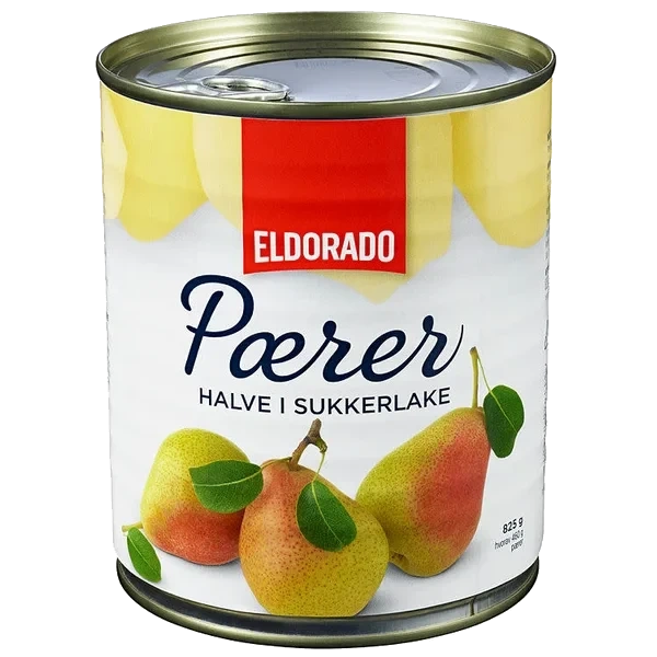 Pærer I Lake 825g Bx Eldorado
