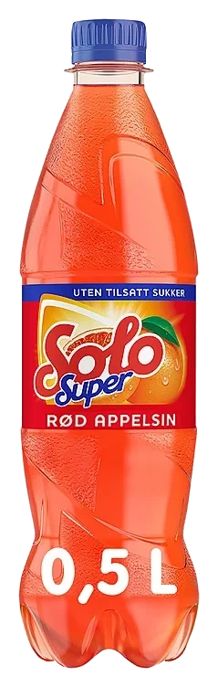 Solo Super Rød Appelsin 0,5l