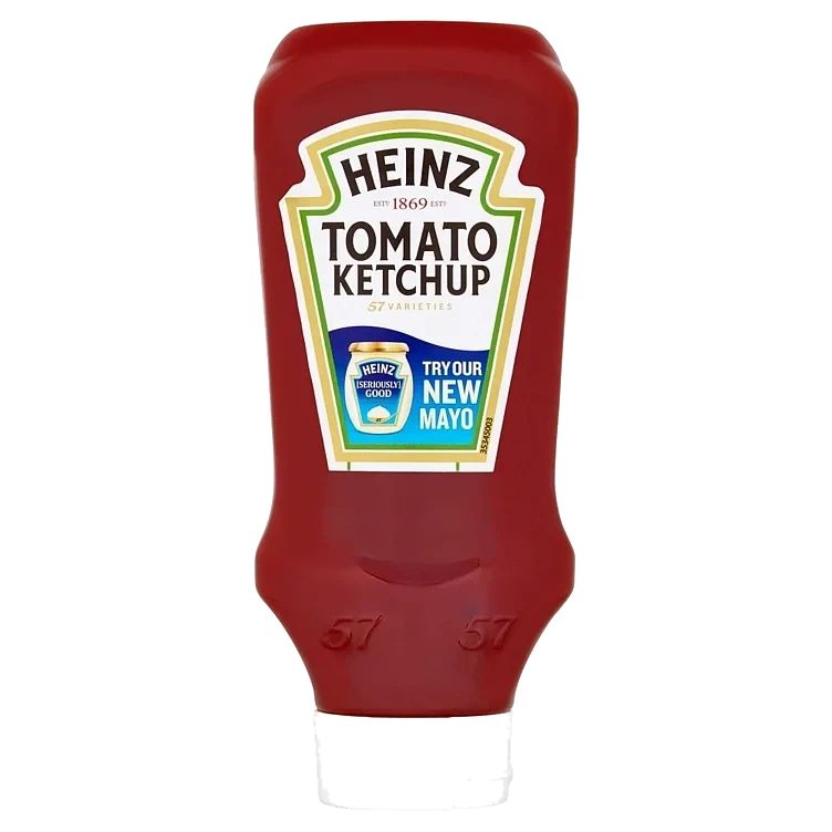 Ketchup heinz top down  t  605ml
