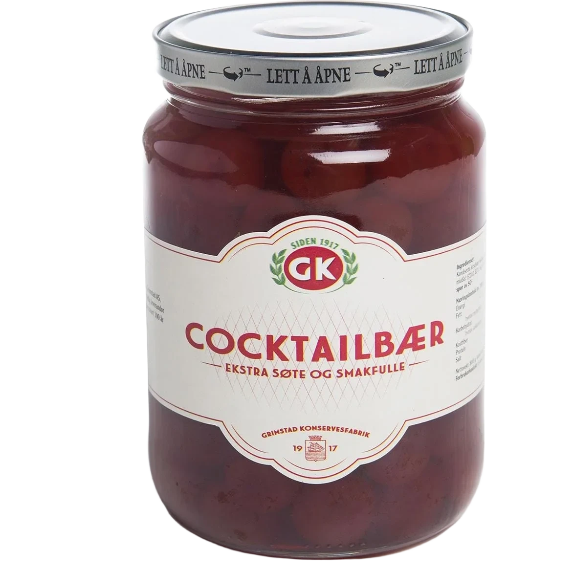 Coctailbær Røde 530G