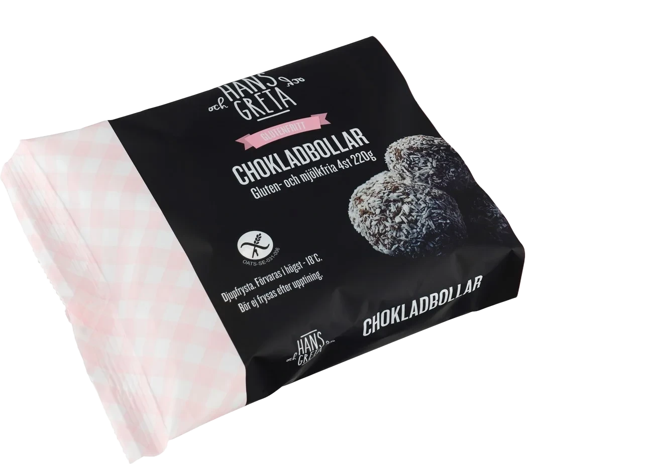 GF Chokladbollar 4-p