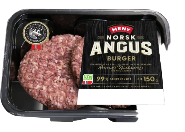 Angusburger 2x150g Meny