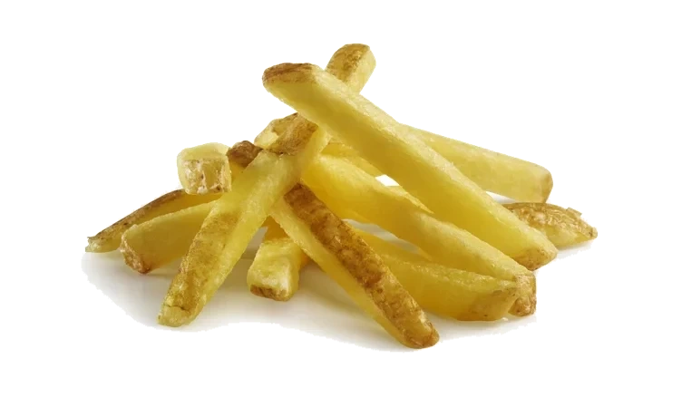 Pommes frites glatt m/skall 2,5kg