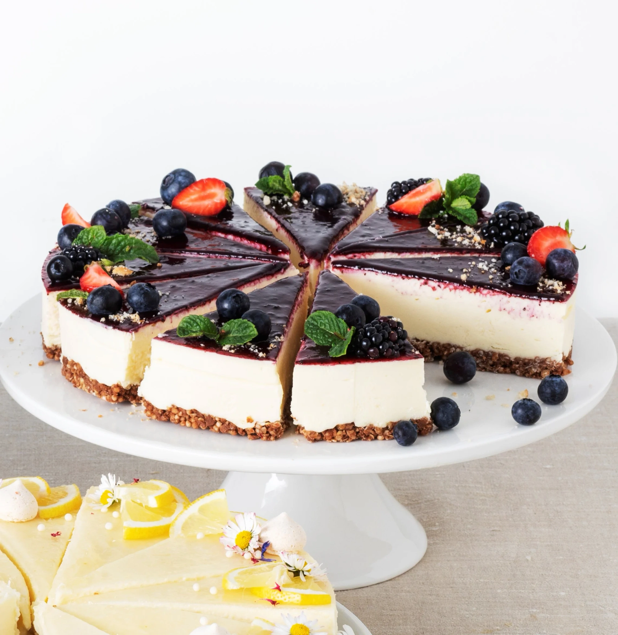 Delicato Cheesecake Blåbär