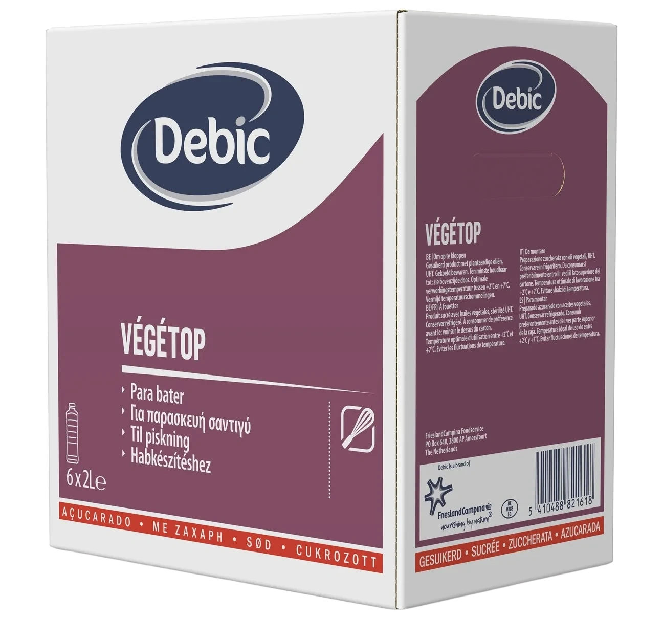 Végétop sötad visp