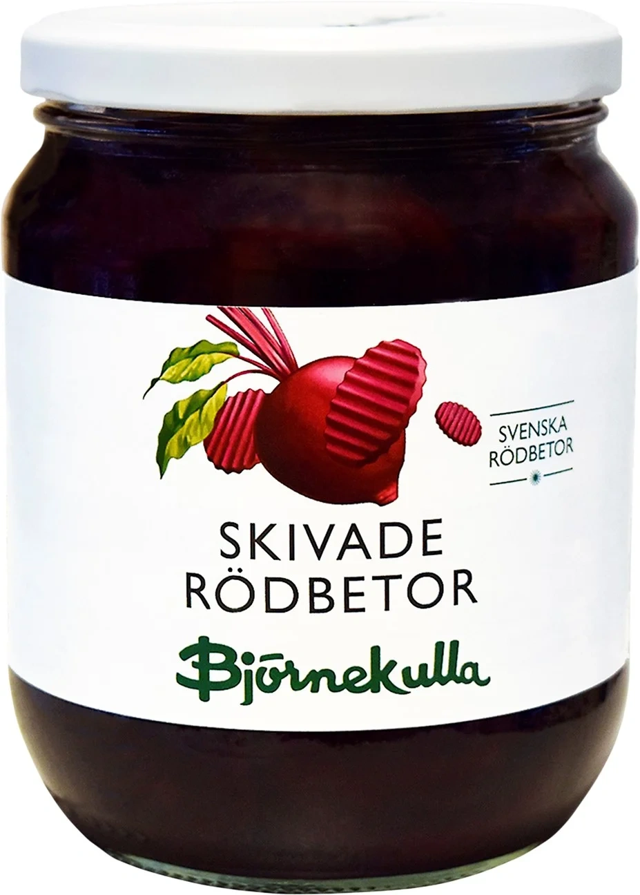 Skivade rödbetor