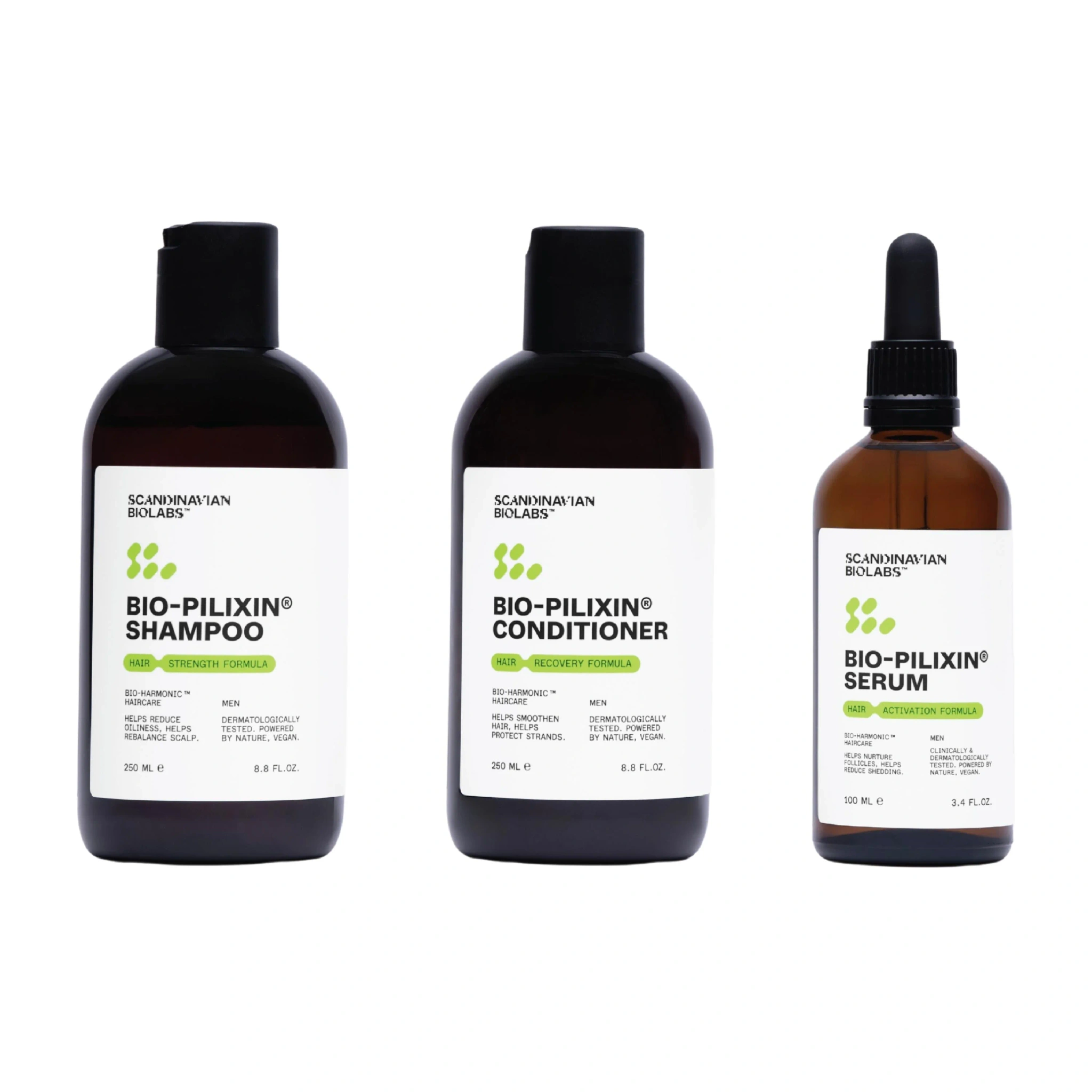 Scandinavian Biolabs Hair Routine Set Men, 1 sett