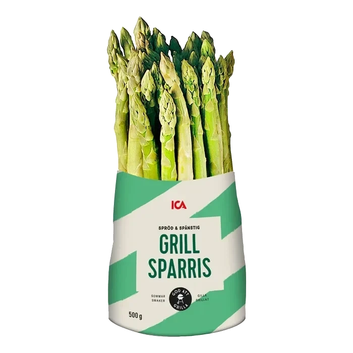 Grillsparris Grön 500g Klass 1 ICA