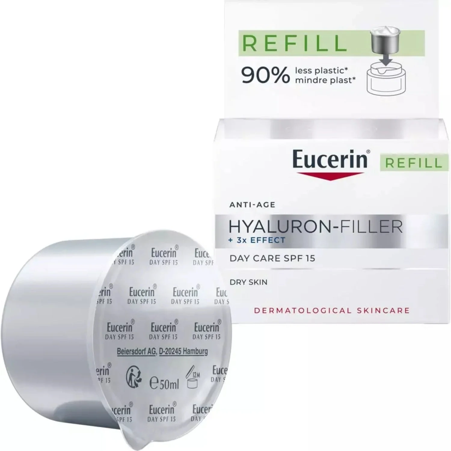 Eucerin Hyaluron-Filler Day SPF 15 Refill