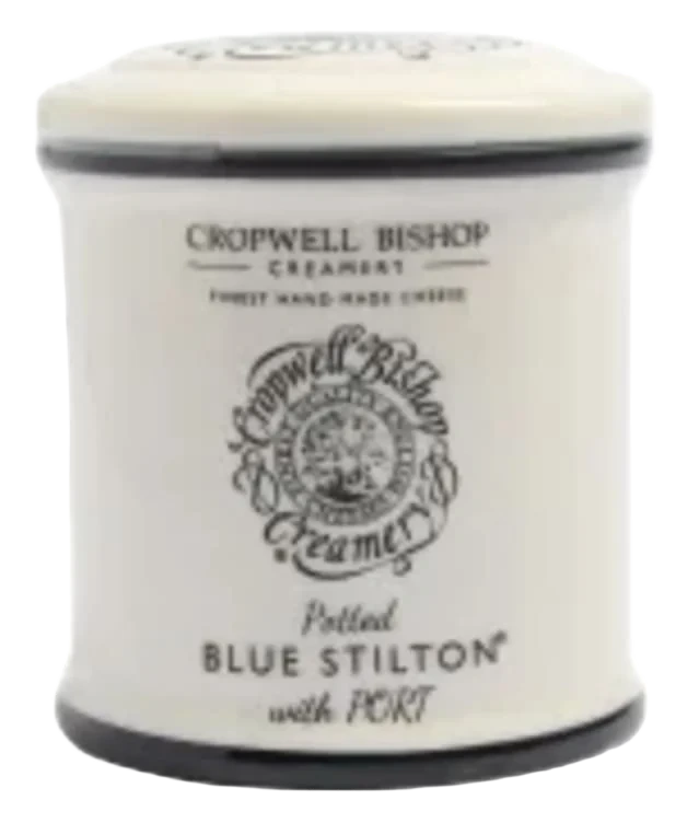 Stilton Cheese m/Port Krukke 200g Cropwell B