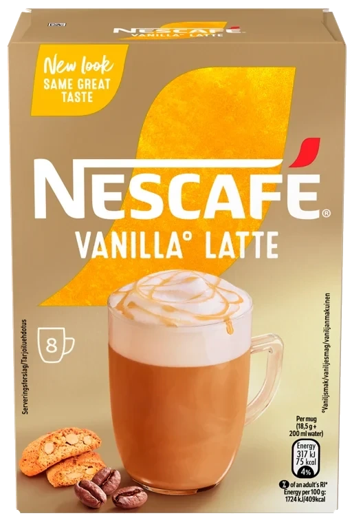 Nescafe vanilla latte  148g