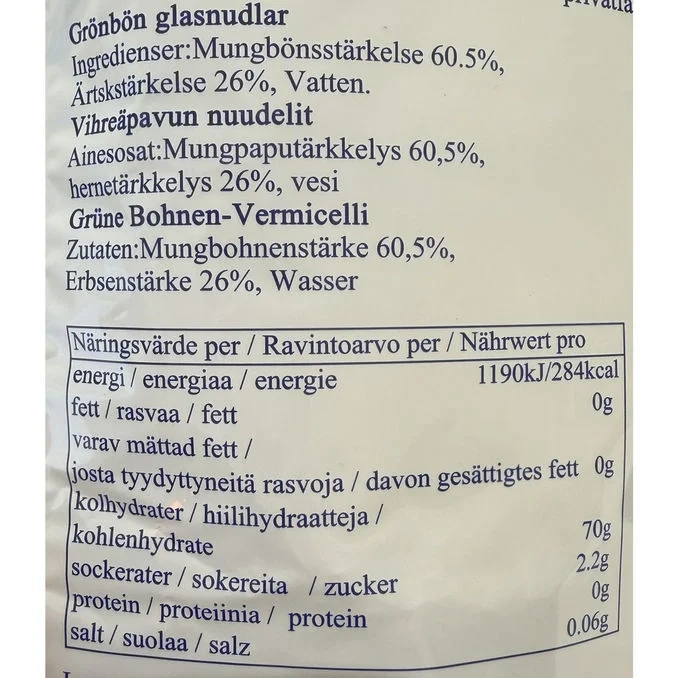 Glasnudlar