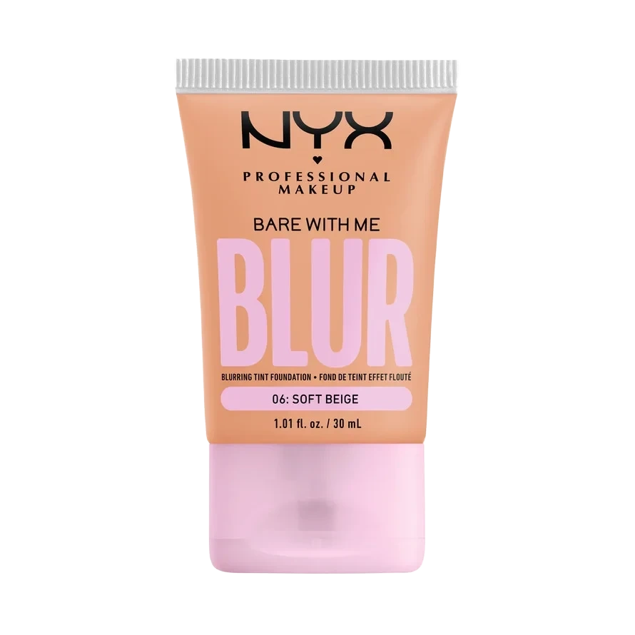 NYX PROFESSIONAL MAKEUP Bare With Me Blur Tint Foundation 6 Soft Beige