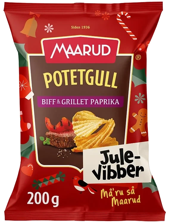 Julevibber Biff&Grillet Paprika 200g Maarud