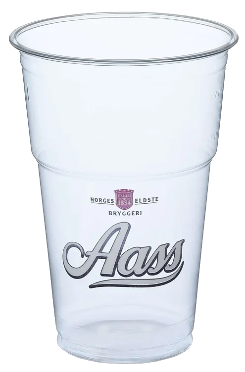 Aass plastglass 40cl pla  800stk