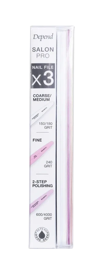 Depend X3 SalonPro Nail File Kit
