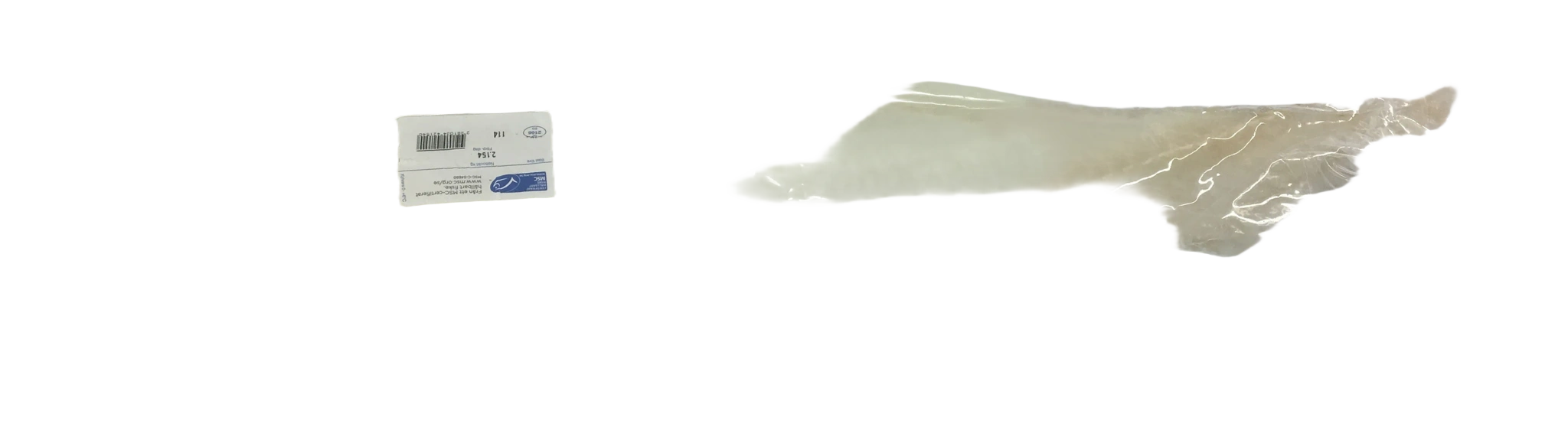 Lutfisk av långa MSC fryst