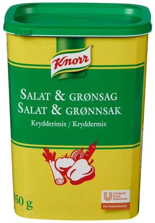 Salat & grønnsakskrydder  950g