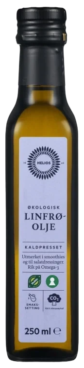 Linfrøolje Økologisk 250ml Helios