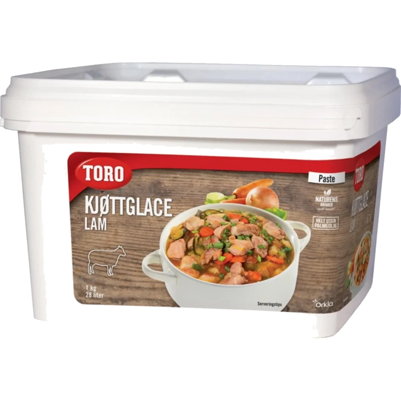 Kjøttglace Lam Pastøs 28l 1kg