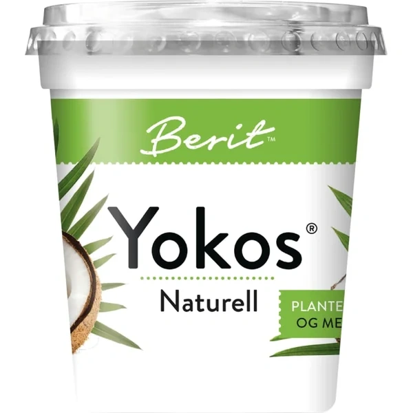 Berit™ Yokos Melkefri Yoghurt Naturell 6 X 350g