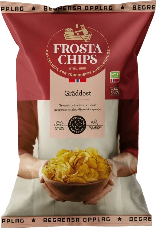 FrostaChips Gräddost 150g