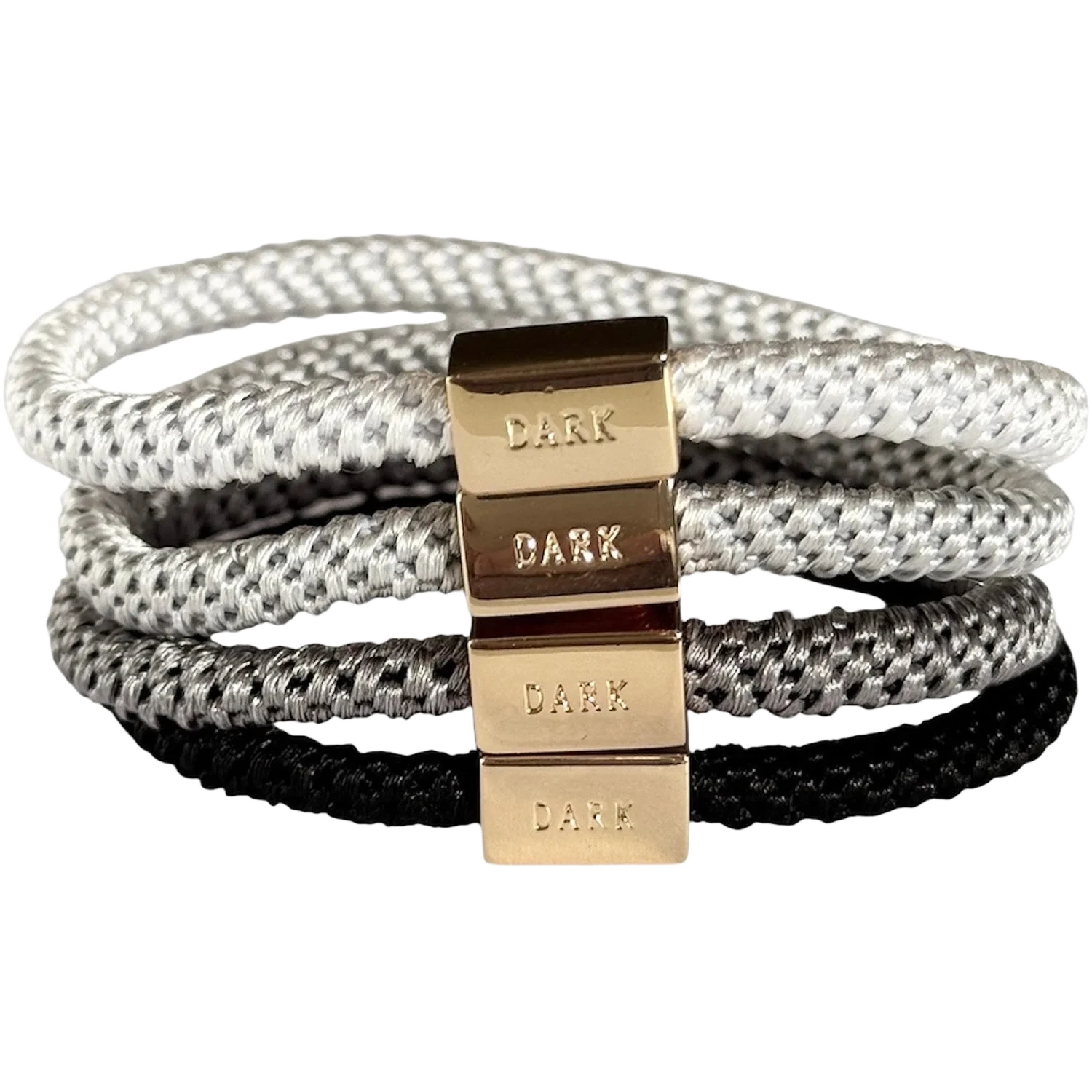 Dark Fat Hair Ties Thin Combo
