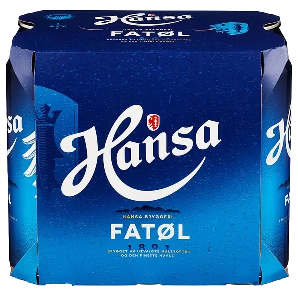 Hansa Fatøl 0,5lx6 Bx