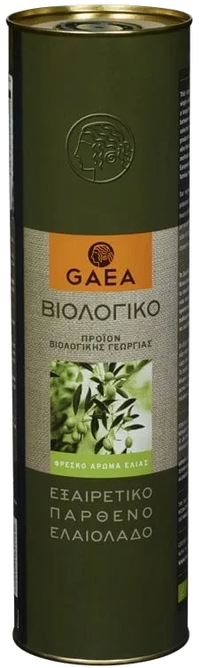 Gaea Økologisk Extra Virgin Olivenolje 6x1500ml