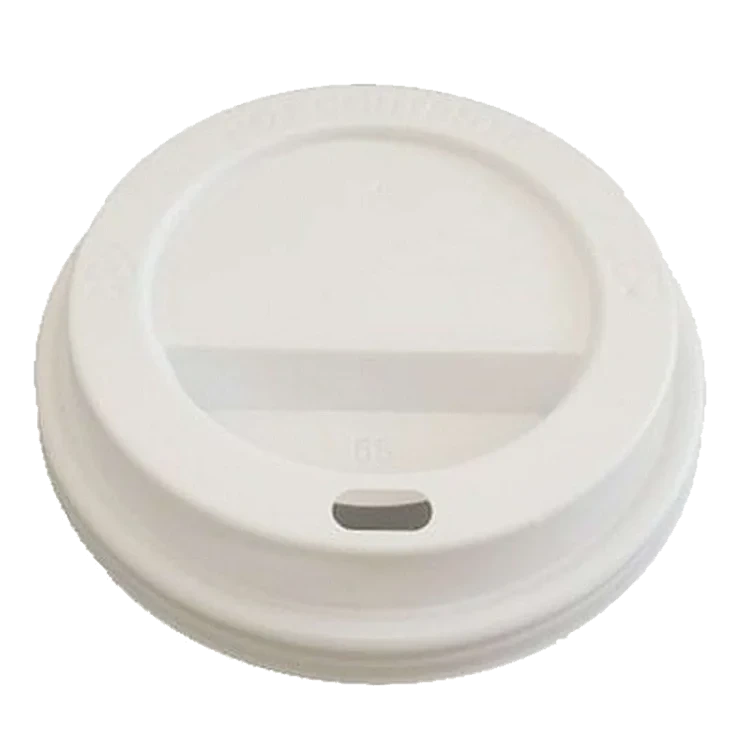 Lokk for kaffebeger 80mm   1000stk